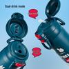 Disney 316 Stainless Steel Dual-Drink Insulated Kids Water Bottle 600ml