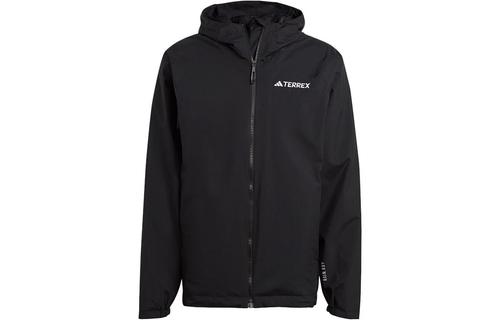 Adidas Outdoor Hiking Waterproof And Breathable Windbreaker Jacket IP1435 M чёрный