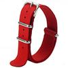 Sport Nylon Watch Band for Women&Men Watch Strap 18mm 20mm 22mm Army Sport Strap Fabric Nylon Watchband Buckle Belt