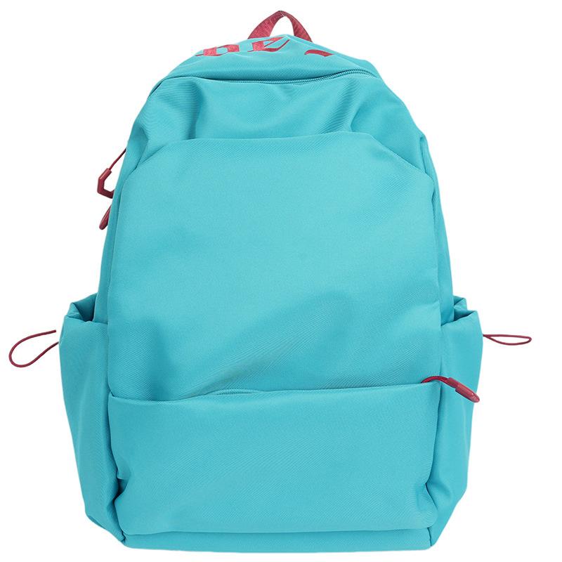 Schoolbag Backpack New Casual Versatile Large-capacity Backpack High Value Trend Junior High School Student Schoolbag