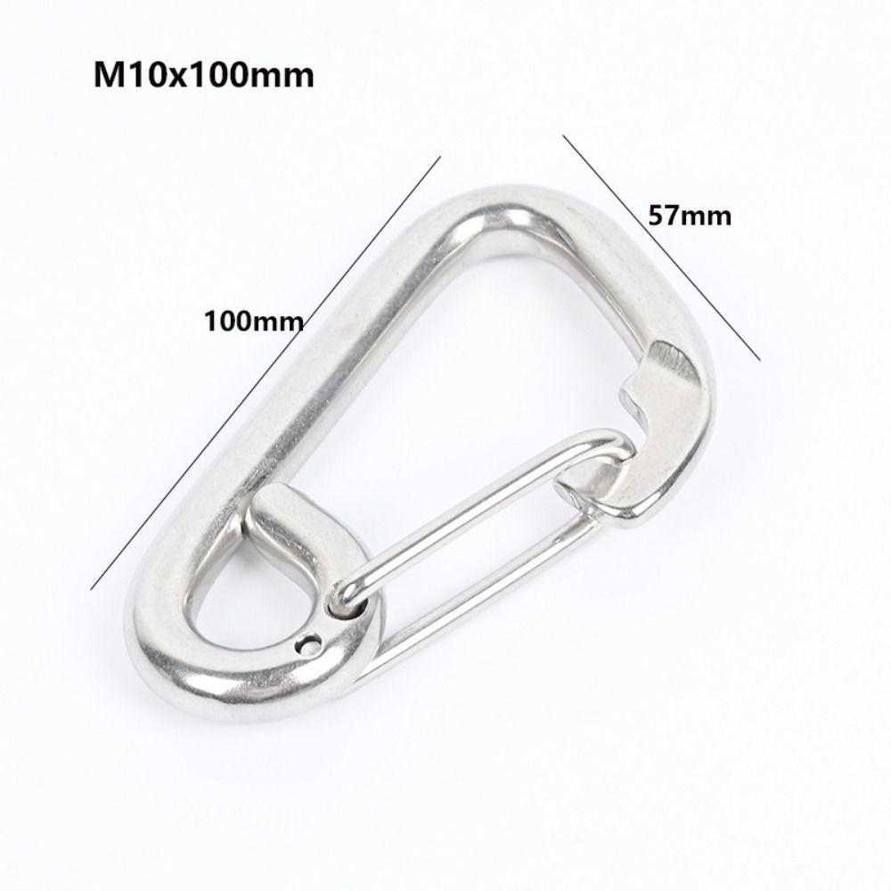 Multistyles Safety Diving Buckle Clip Camping Carabiner Simple Hook Snap Kayak Accessories
