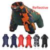 Winter Warm Overalls for Small Dogs Waterproof Pet Jumpsuit Coat Reflective Thick Puppy Dog Down Jacket French Bulldog Clothing