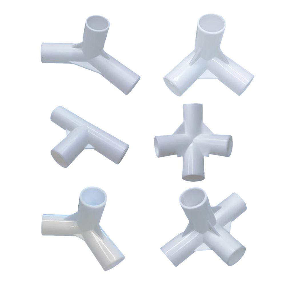 Camping Tent Pole Connector Canopy Pole Tee Connector Tent Pole Fixed Joints