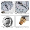-0.1~0 MPa Vacuum Pressure Gauge 1/8 Inch  NPT 0-150psi Pressure Gauge  for Air Pump Oil Water Separator Filter Pneumatic Tools