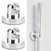 Shower for Head Holder Suction Cup Wall Mounted Shower Arm Bracket Bidet Sprayer Bracket Bathroom Accessories Drill-free