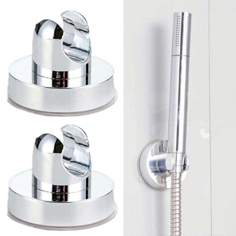 Shower for Head Holder Suction Cup Wall Mounted Shower Arm Bracket Bidet Sprayer Bracket Bathroom Accessories Drill-free