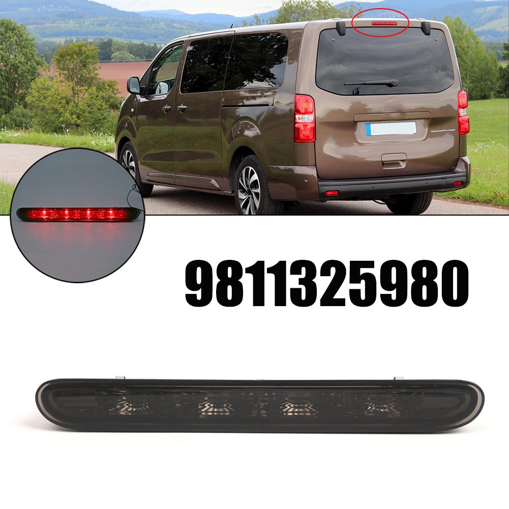 

Rear Third Additional LED Stop Lamp For TOYOTA PROACE II For JUMPY IV For SPACETOURER For OPEL VIVARO C Brake Lamp чёрный