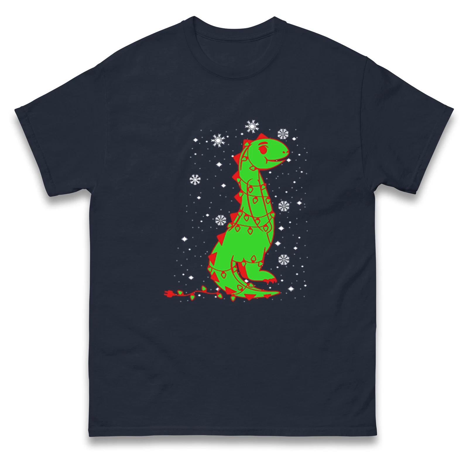 Tree Rex Dinosaur Christmas T Shirt,Offensive Christmas Tee,Ugly Christmas Tee M