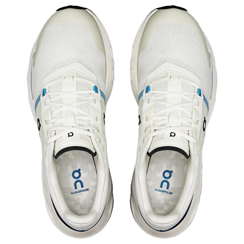 On Cloudpulse Comfortable Fashi Durable Low-Top Training Shoes Men sneaker White Blue 3MD30063376