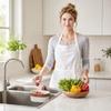 Kitchen Sink Strainer Basket with Fine Mesh Filter for Food Waste and