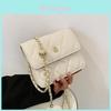 Pu Mini Square Bag With Chain Strap For Daily Urban Casual Wear