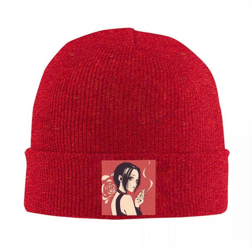 Nana Osaki Anime Knitted Hat Beanie Autumn Winter Hat Warm Street Ai Yazawa Cap for Men Women