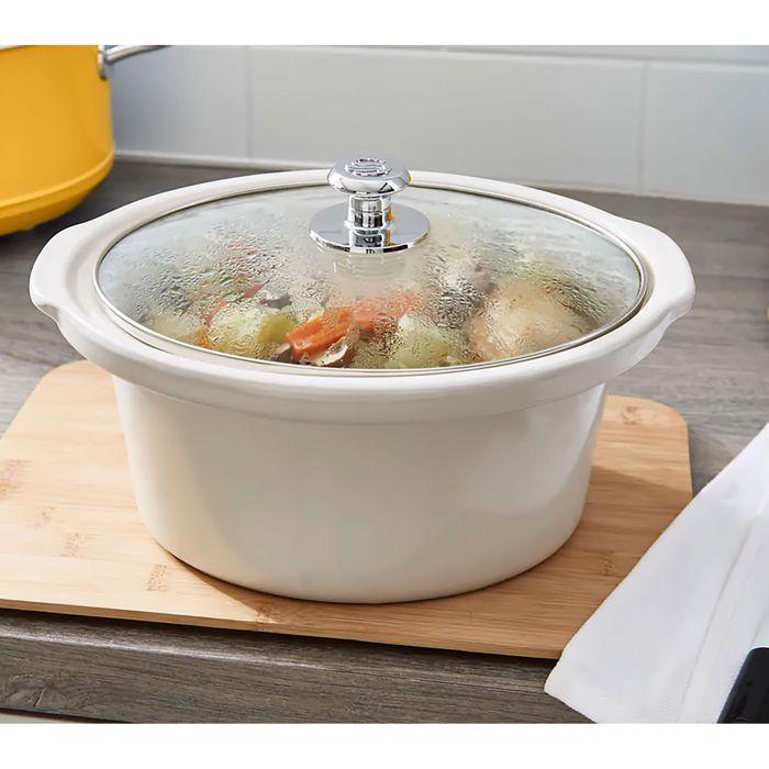 Retro Mijoteuse 3,5L Poêle Amovible En Céramique Antiadhésive, Vintage SWAN SF17021GNEU 200W Vert 53630