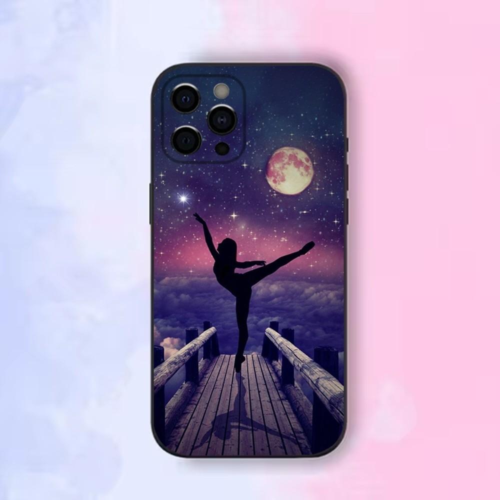 

Love Gymnastics sports Phone Case For Apple iPhone 15,14,13,12,11,Pro,X,XS,Max,XR,Plus,Mini Soft Black Shell iPhone11