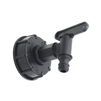 1 PC 2 x 3/4 אינץ' ברז מיכל פלסטיק IBC 1000L IBC עד 1/2 אינץ' (15 מ"מ) מתאם חיבור השקיה לגינה אביזרי מתג צינור שסתום