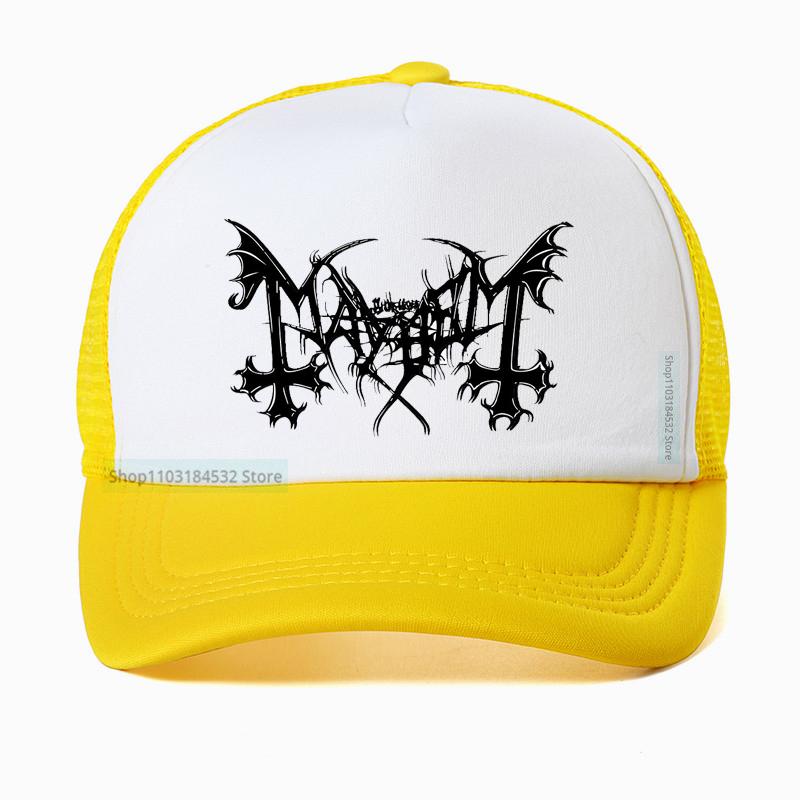 Incantation Immolation Mayhem Watain Band Death Metal Cappellino da Baseball Unisex Cappello Snapback Rock