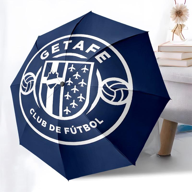 Getafe Club De Futbol Automatic Opening and Closing, 8 Rib Structure Portable Umbrella, Suitable for Men and Women In All Seasons  Perfect G