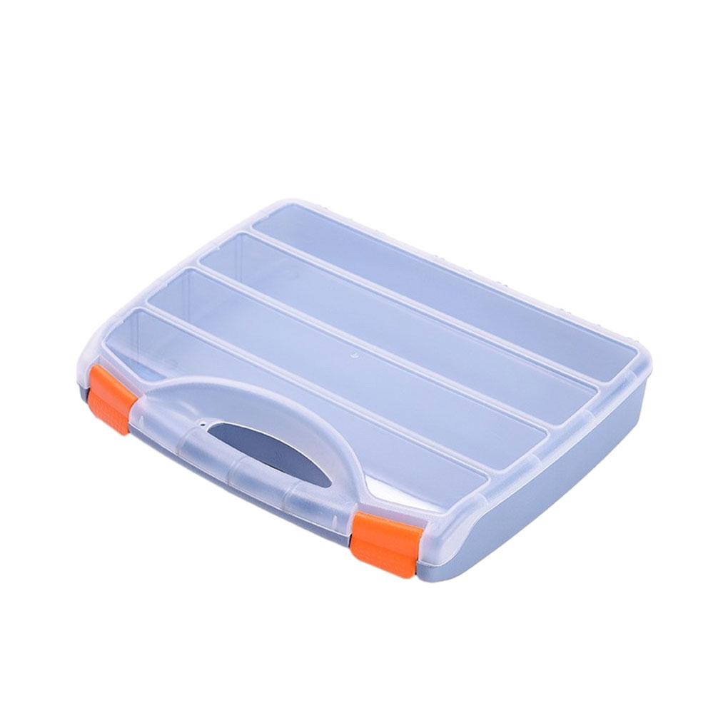 Tool Box Storage Grids Removable Dividers Screwdriver Repair Case Organizer