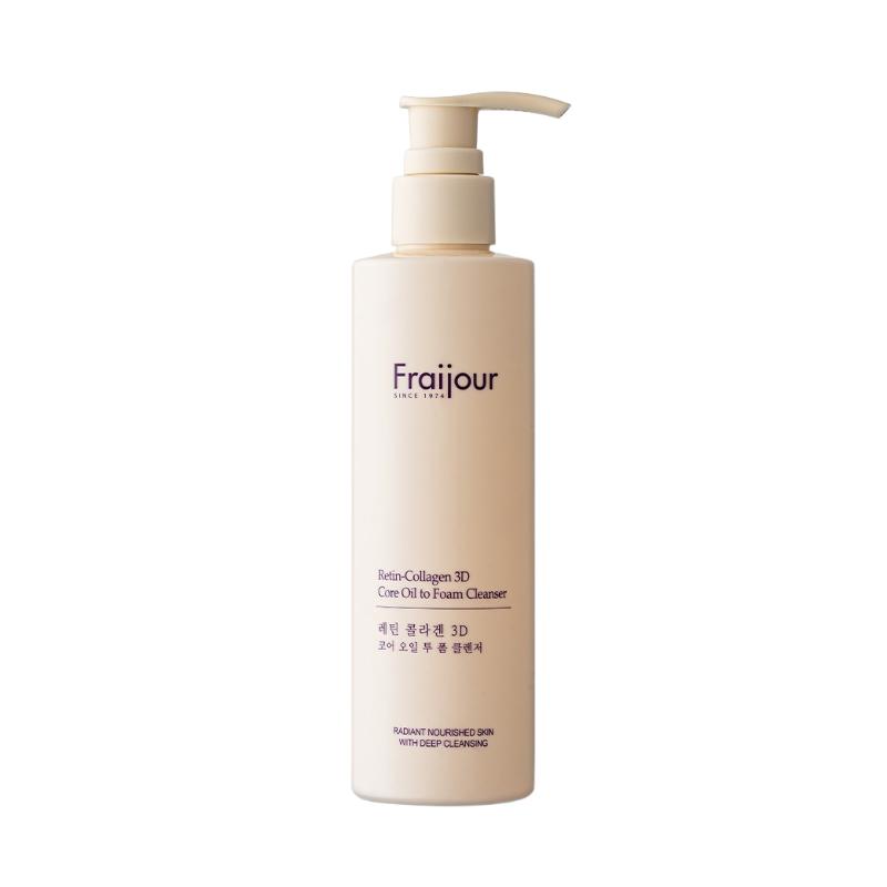 

[Fraijour] Retin-Collagen 3D Core Oil to Foam Cleanser 210ml - Professional One-Step Deep Cleansing & Firming Care