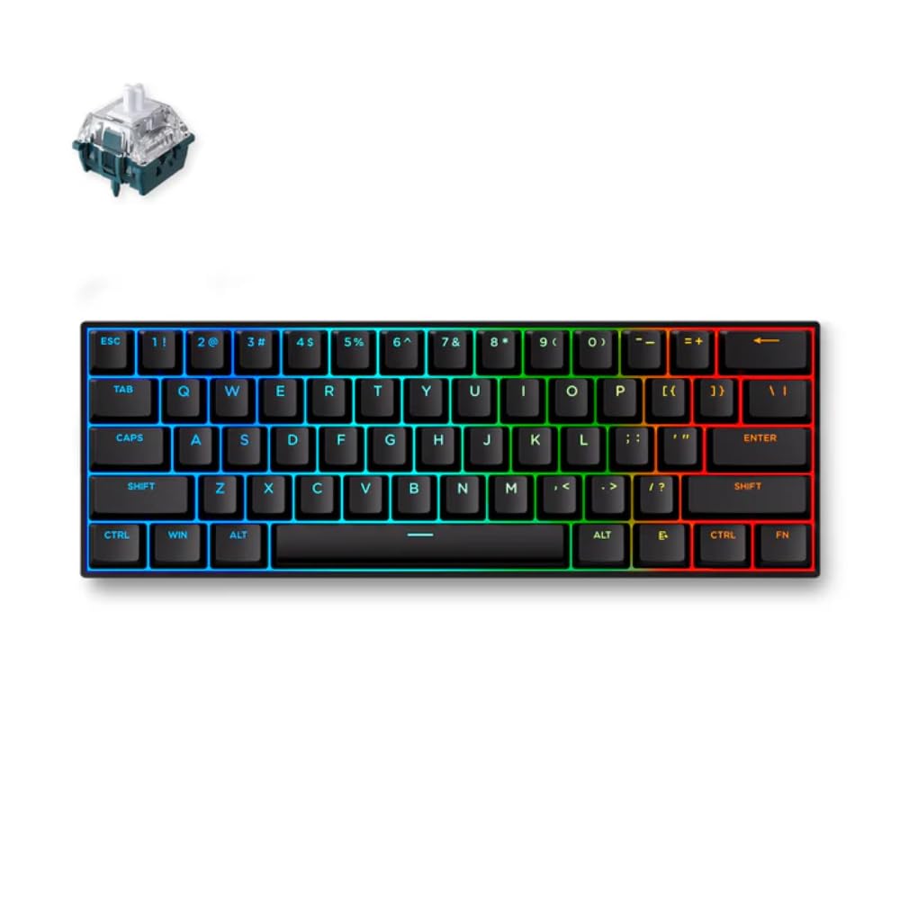 

MCHOSE ACE60 Pro Black Rapid Trigger Gaming Keyboard 8000hz, RT0.01mm compatible [Japanese Authorized Dealer Warranty]