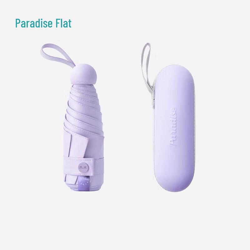 

Heaven Umbrella 5-Fold Capsule Black Sun & Rain Umbrella