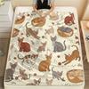 1PC Cute Animals Print Flannel Blanket, High Quality All Seasons, Home Decor, Warmth and Comfort, Perfect for Christmas Gifts