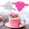 Efficient Food Grades Silicones Cake Decorating Tool With Embossing Edges Design T Dessert Border Shaping Tool