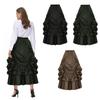 Victorian Women Dress Ball Gown Skirt Medieval Renaissance Wedding Costume Party