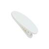 Oval Duckbill Clip Transparent Candy-colored Hair Clip Handcrafted Hair Accessory Made of Cream Glue