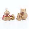 Cute Capybara Figurines Series Two Blind Box Gashapon Capsule Toys Set
