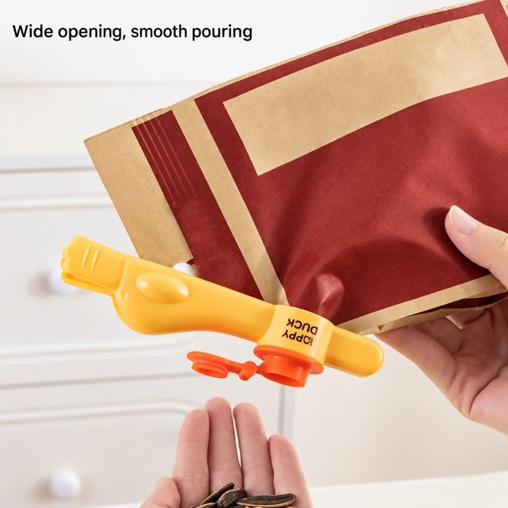 Leak Resistant Snack Bag Clips Food Bag Sealing Clips for Kitchen Seasoning and Snack Bags