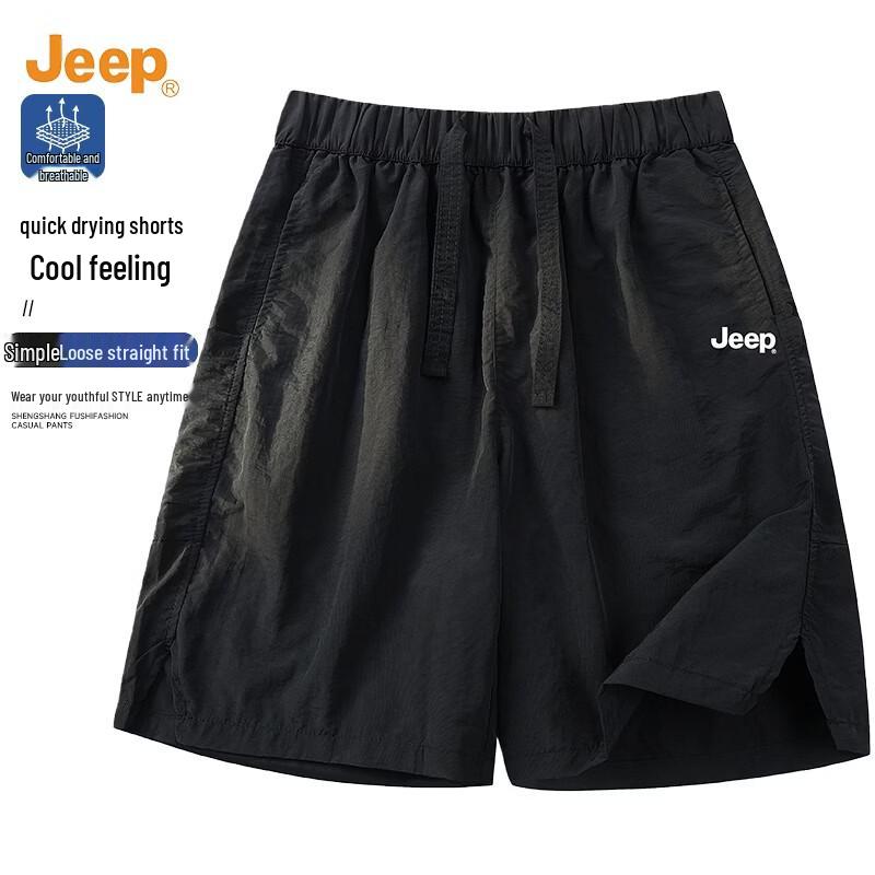 JEEP Men s Cooling Quick-Dry Casual Shorts M