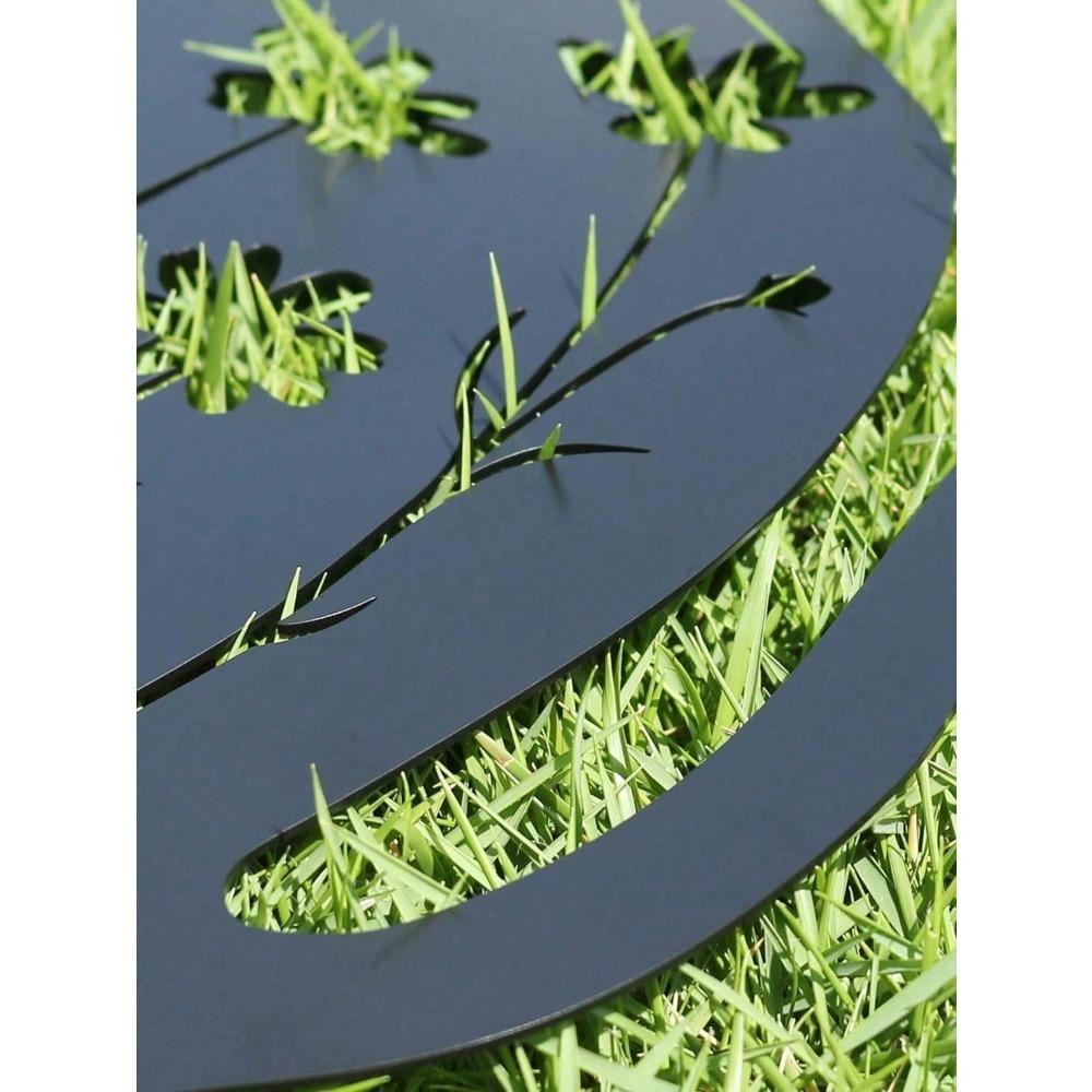 2-Pack Metal Dog Garden Stakes, Puppy Shape Outdoor Yard Art, Weather-Resistant Lawn Decor for Pet Lovers, Unique Gift for Dog Owners