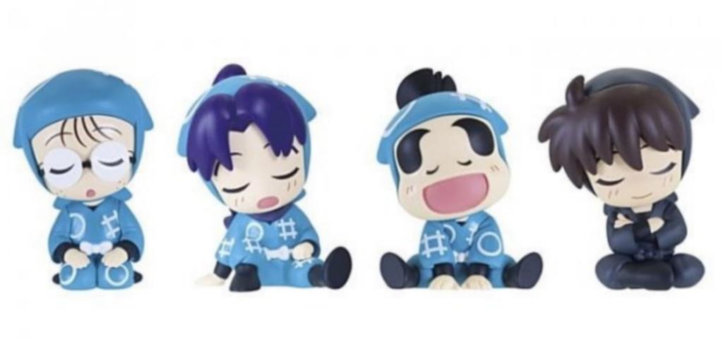 Takara Tomy Arts Shoulder Zun Nintama Rantaro the The Strongest Strategist of the Dokutake Ninja Corps Complete Set of 4 Types Full Complement Gacha