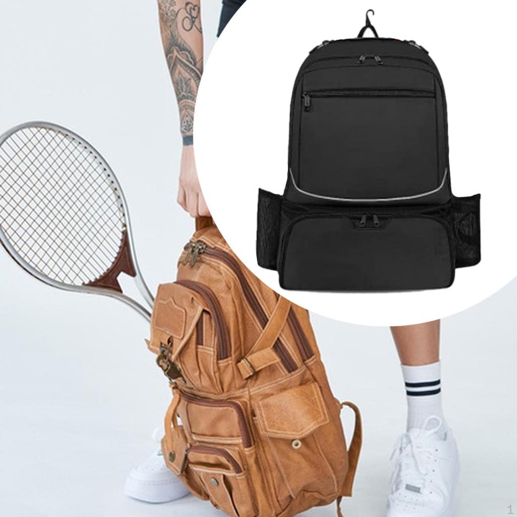 Rucksack für Tennis-Ausrüstung mit Fach für Schuhe und isoliertem Bereich