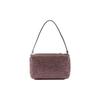 New Alexander Wang Crystal Rhinestone With Leather Shoulder Bag Handbag Regular Women's Pink 20122P10M671