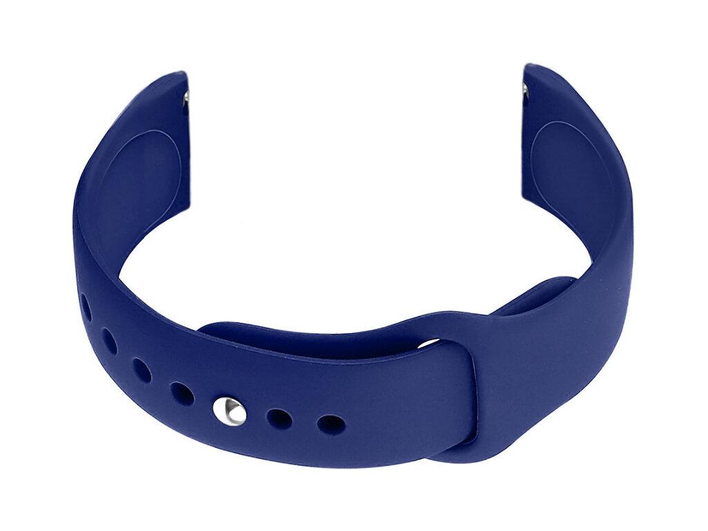 Rubber Watch Strap U21 22Mm - Navy Blue