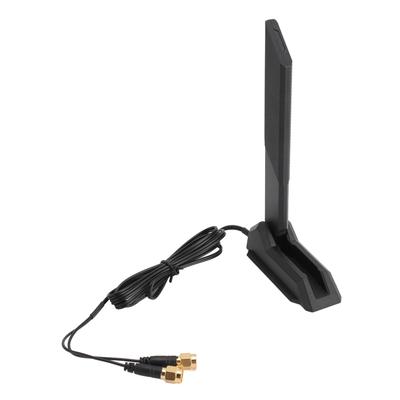 Amžina WiFi antena su SMA jungtimi 2,4G 5,8G 6G trijų juostų 12 dBi didelio stiprinimo magnetinė SMA WiFi