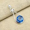 Tanzanite Gemstone Handmade Solid 925 Sterling Silver Jewelry Anniversary  Pendant For Her
