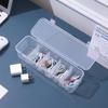 Transparent Dustproof Cable Management Box - Stackable Desktop Organizer for Data and Charging Cables