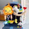 Juguete de Peluche para Morder para Bebé con Sonajero Suave para Asiento de Coche y Comodidad al Dormir