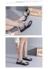Women's Sporty Ethnic-Style Breathable Woven Flats for Spring/Summer