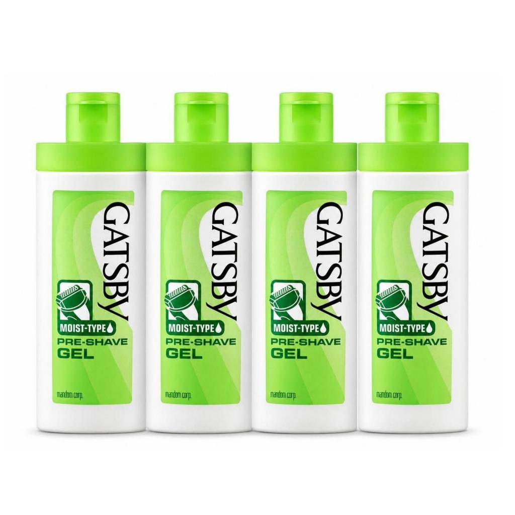 Gatsby Pre Shave Gel 140ml × 4