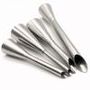 4PCS Pointed Tip Cream Puff Piping Nozzle Long Nozzle Tip Eclair Piping Tip  Cake Cream Puff Filling
