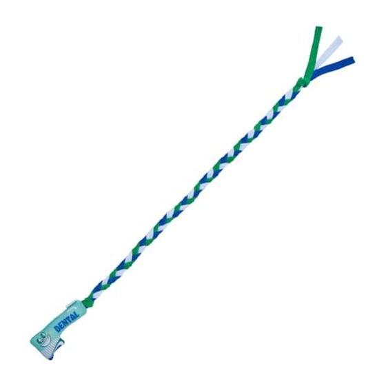 ADD. MATE Dog Toy Enjoy! Chewing Rope Toothbrushing Brush