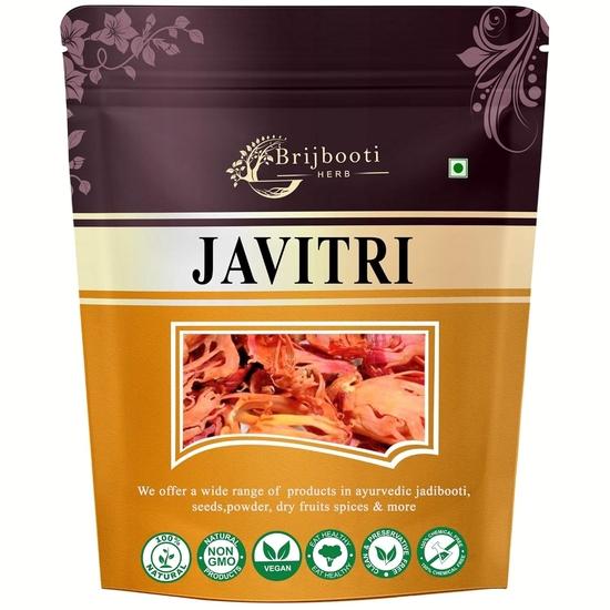 

BrijBooti Javitri Spices - Japatri - Mace Whole Spice - Javitri Flower Whole 15 Gr 15GM