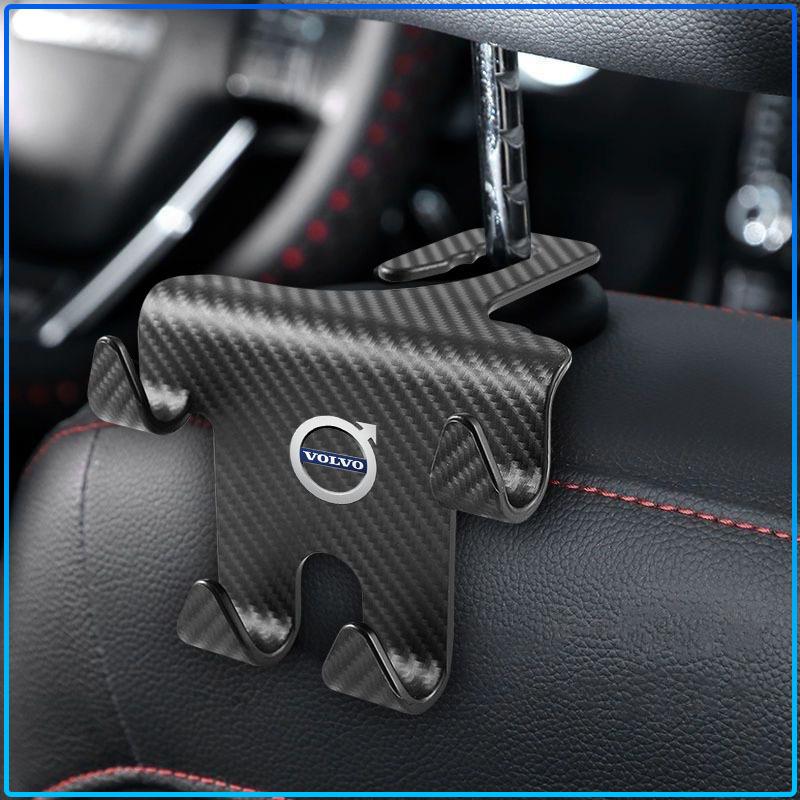 Multi-Purpose Car Seat Headrest Hook Mobile Phone Holder Caps For Volvo XC60 XC90 S60 S80 S40 V40 V60 V70 V50 XC70