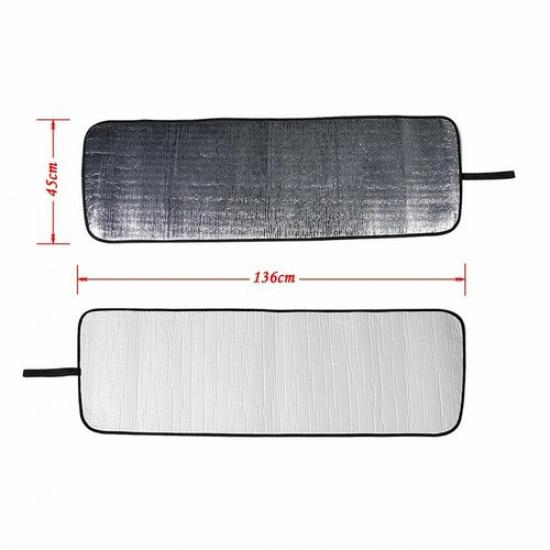 Windshield Sunshade Sun Shade Heat Shield Sun Visor Mat Fit Jeep Wrangler JL 18+