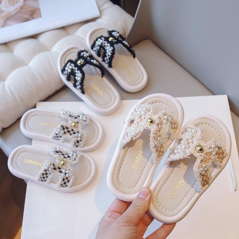 Girls' Flip-flops - One-piece Casual Soft-soled Shoes