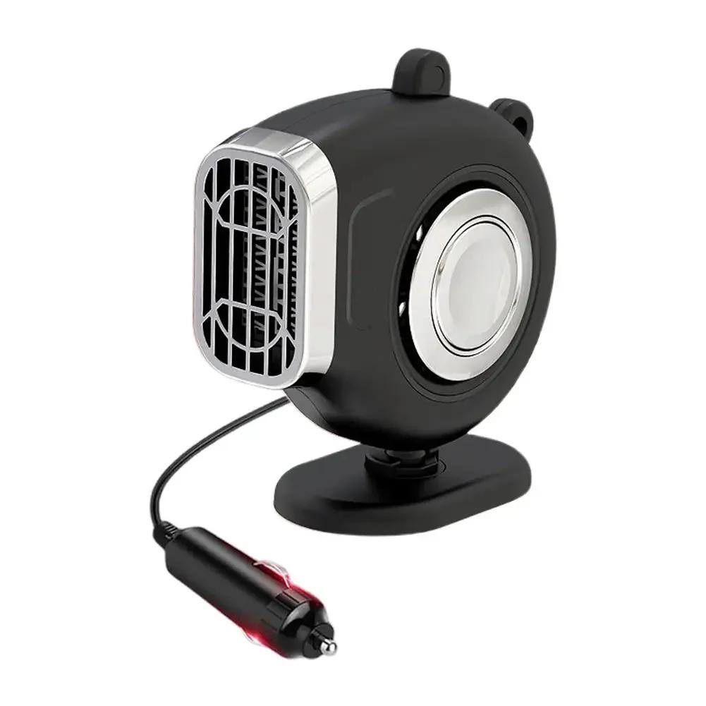 The Car Heater Fan Can Be Used for Winter Car Heaters, with 360-degree Rotation, Creative Car Heater Fans, and Glass Defrosting